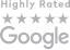 Highly Rate Google Partner Logo - LMH Agency