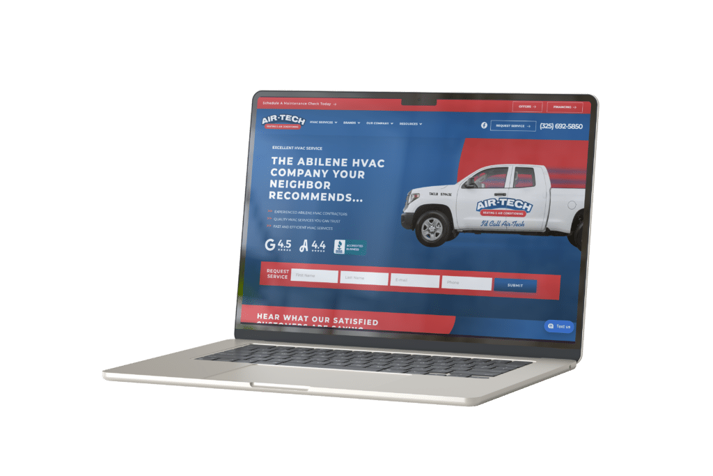 HVAC Website Design