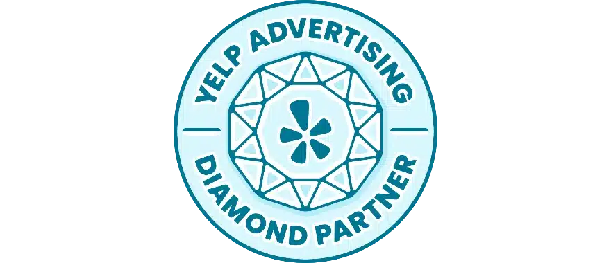 Yelp Advertising Diamond Partner badge