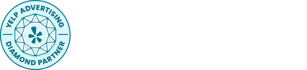 Yelp Advertising Diamond Partner badge